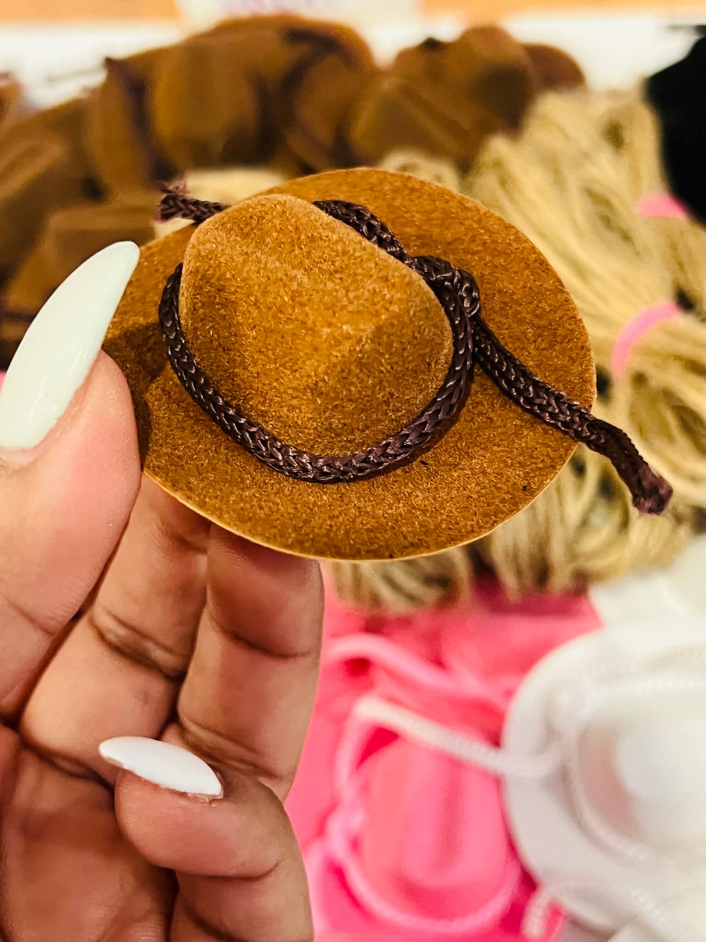 Mini Cowboy Hats For Bows
