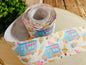 ICE CREAM TRUCK YARD PRINTED 3 INCH ON GROSGRAIN RIBBON, POTTER RIBBON, CUT TO SIZE, VIEW STORE FOR MORE PATTERNS