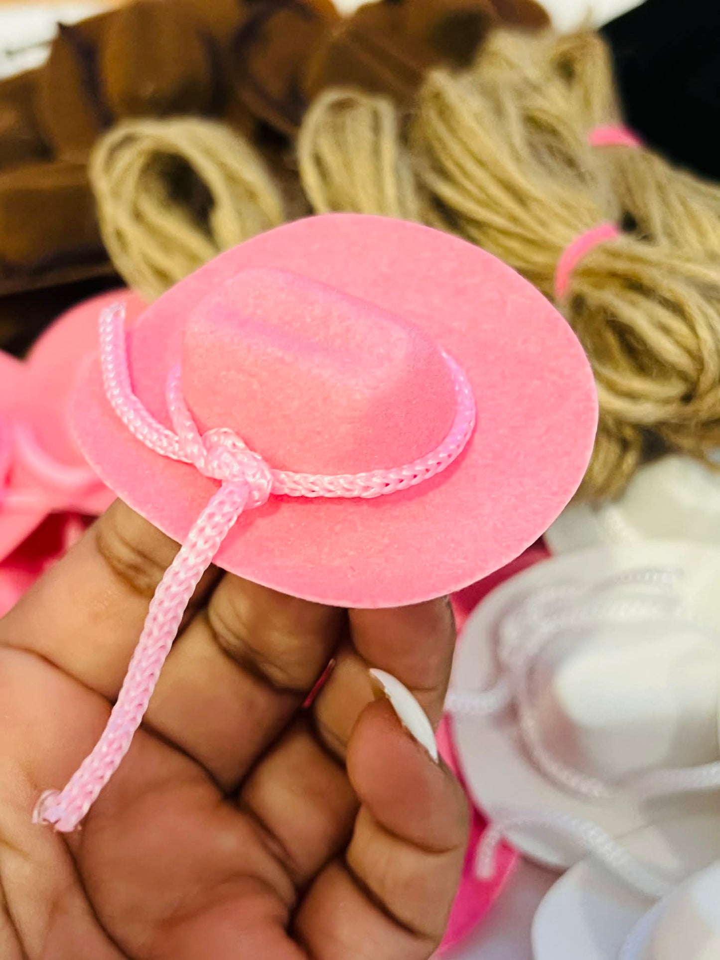 Mini Cowboy Hats For Bows