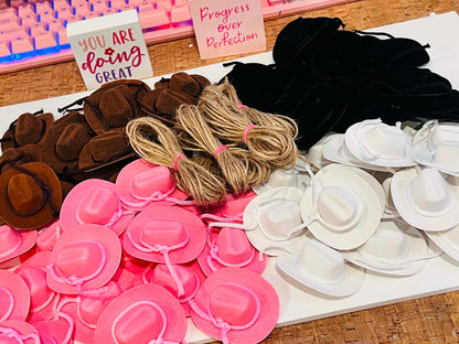 Mini Cowboy Hats For Bows