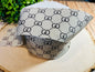 GUCCI D 1 YARD PRINTED 3 INCH ON GROSGRAIN RIBBON, POTTER RIBBON, CUT TO SIZE, VIEW STORE FOR MORE PATTERNS