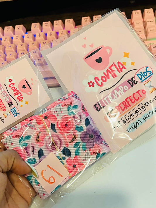 Confia el tiempo de dios es perfecto