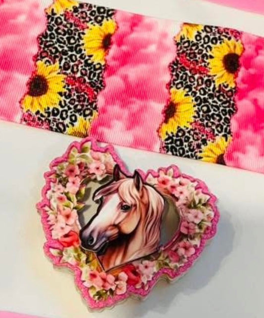 Pink horse