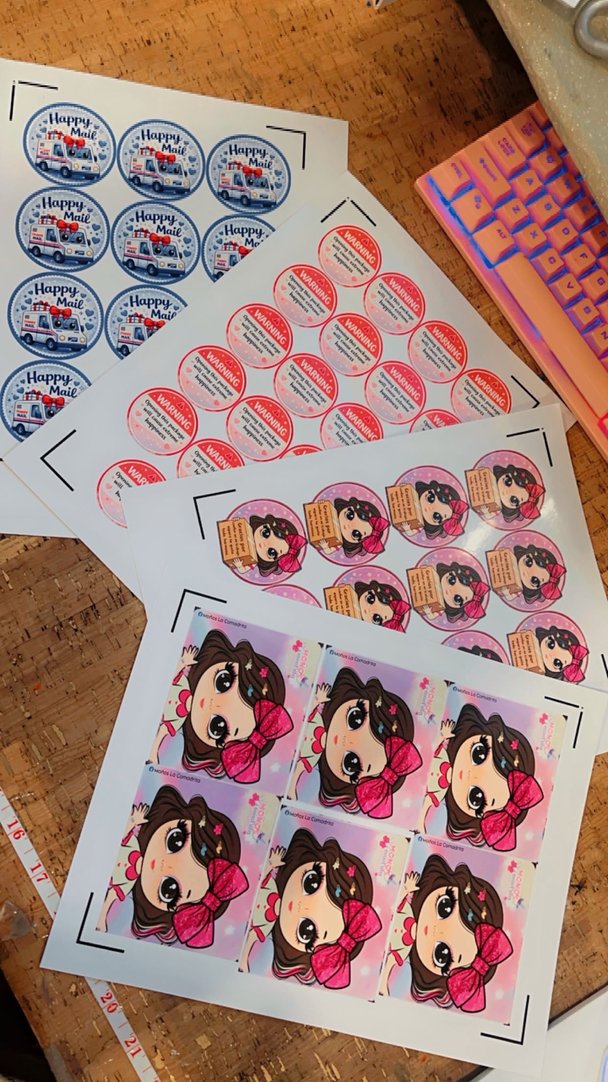 Etiquetas personalizadas para tus envíos