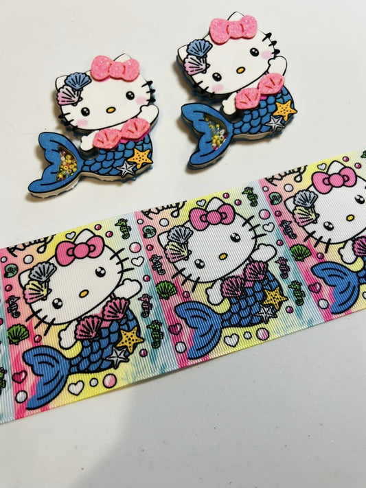 Hello kitty mermaid Shaker Bow