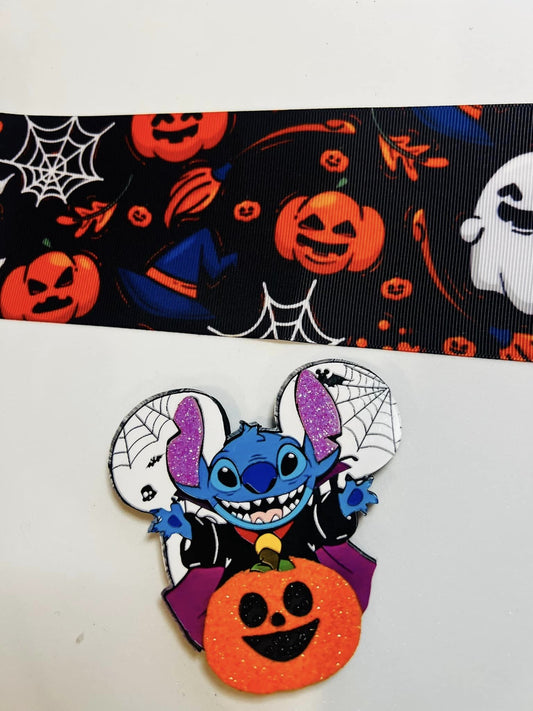 Stich Halloween Shaker Bow