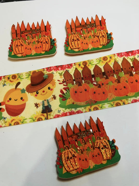 Pumpkin patch Shaker Bow